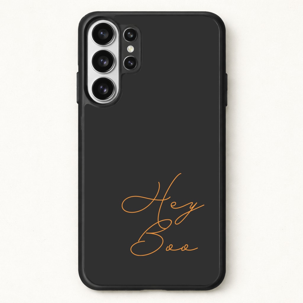 Hey Boo - Halloween Phone Case for Galaxy S26 Ultra