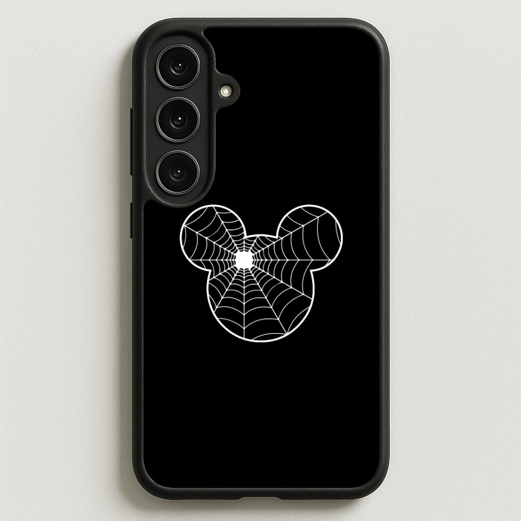 Fairytale Mouse Spider Web - Halloween Phone Case for Galaxy S25FE