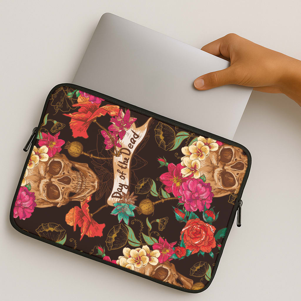 Day Of The Dead - Halloween MacBook Case