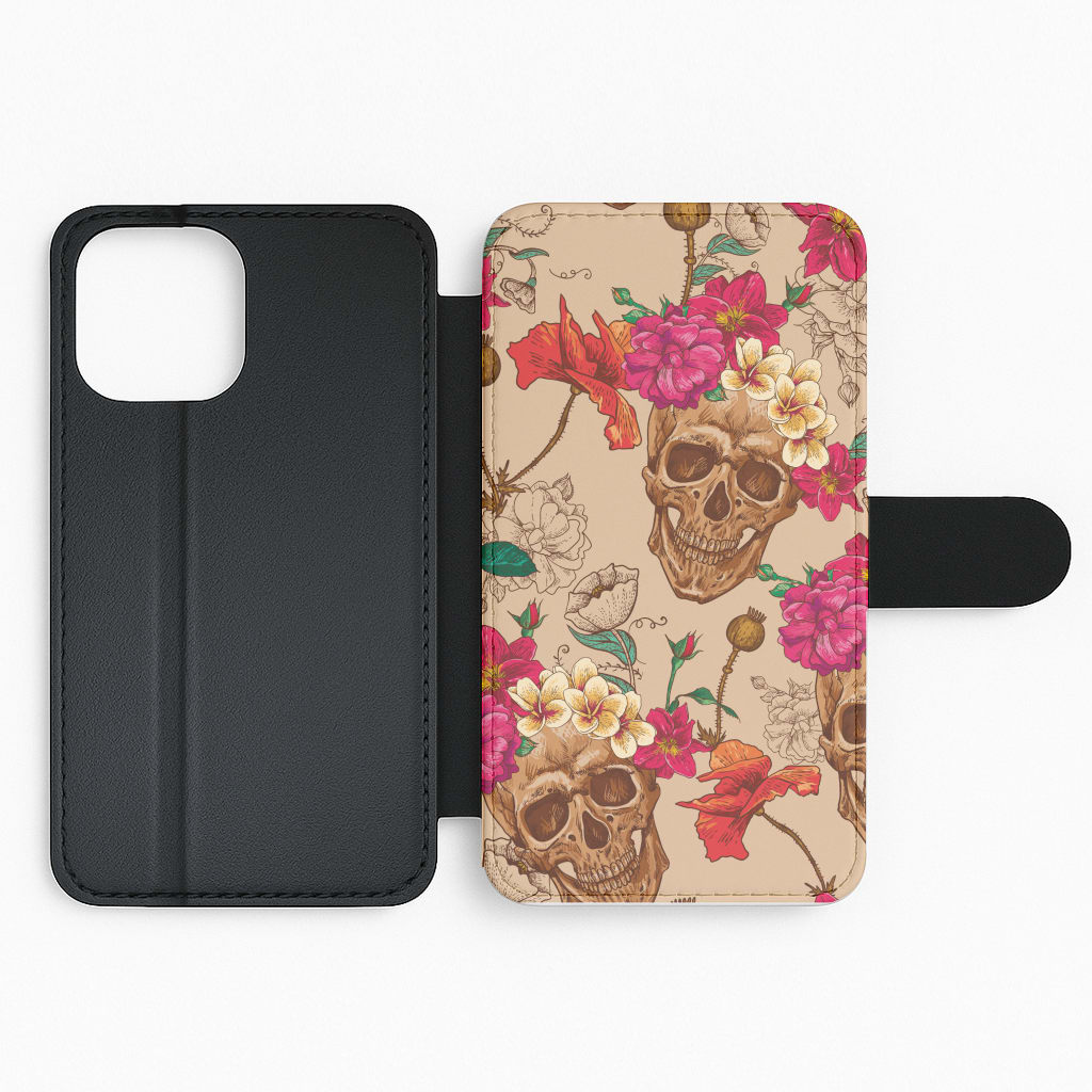 Calavera - Halloween Flip Phone Case