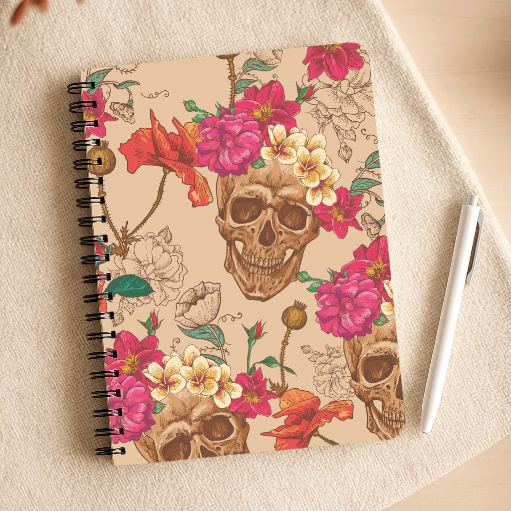Calavera - Halloween Notepad