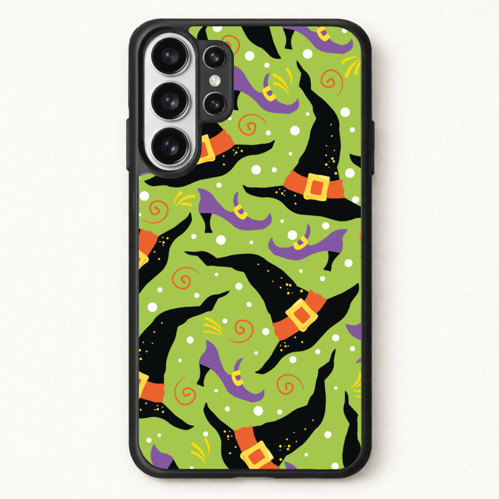 Witch's Attire Pattern - Halloween Phone Case for Galaxy S26 Ultra
