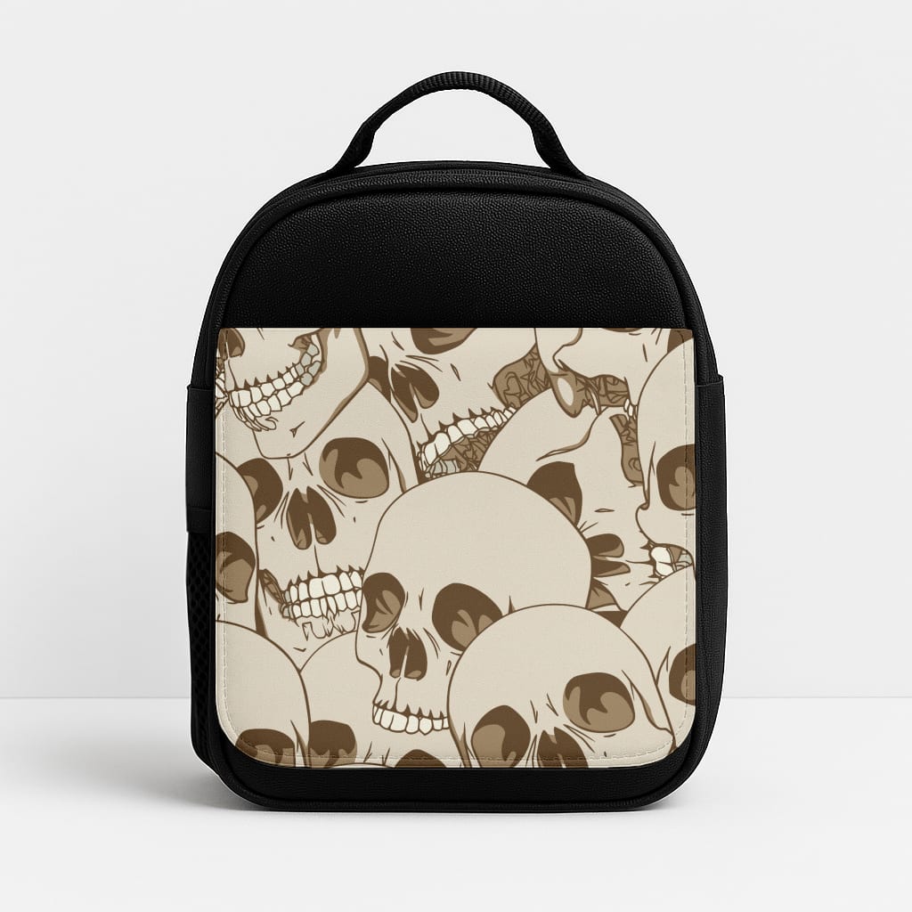 Skull Pattern - Halloween Lunchbox