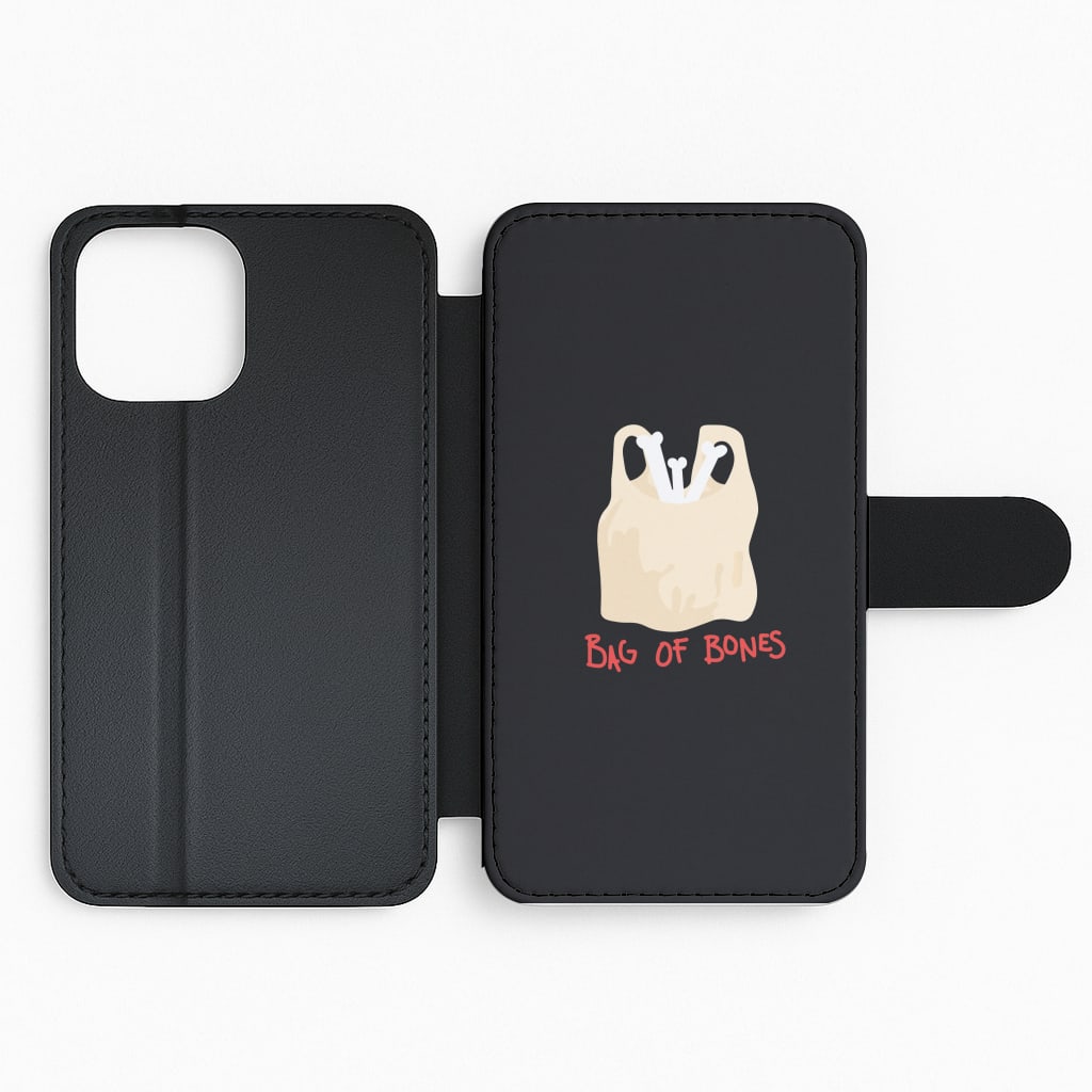 Bag Of Bones - Halloween Flip Phone Case