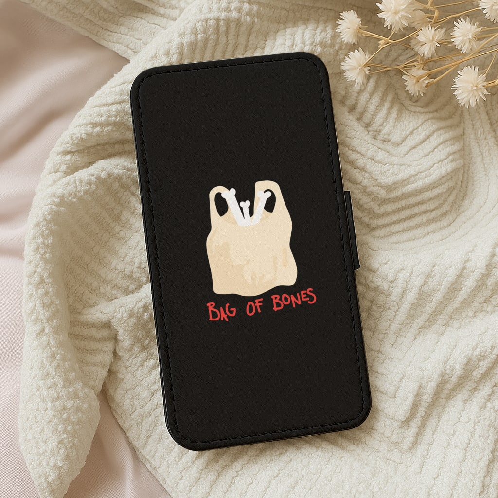 Bag Of Bones - Halloween Wallet Phone Case