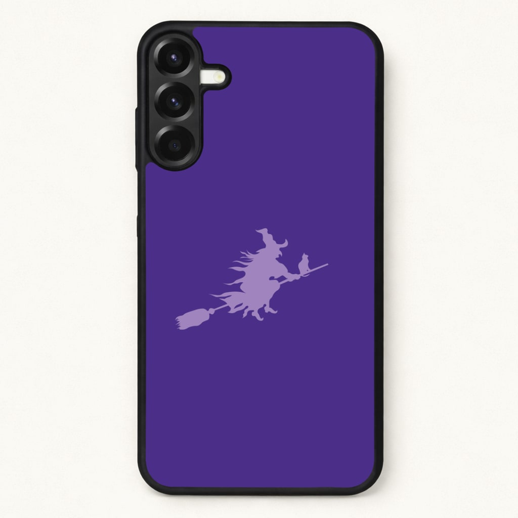 Witch And Cat - Halloween Phone Case for Galaxy A17