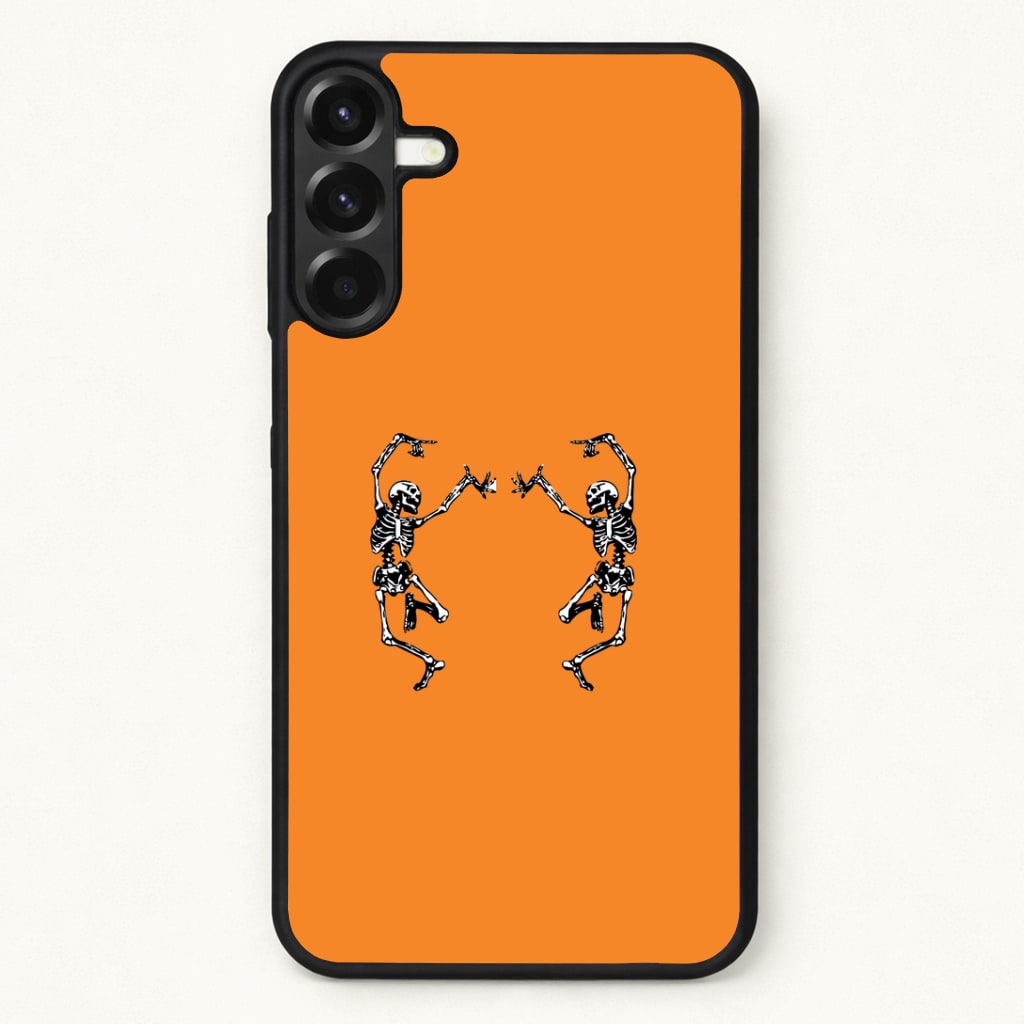 Dancing Skeletons - Halloween Phone Case for Galaxy A57