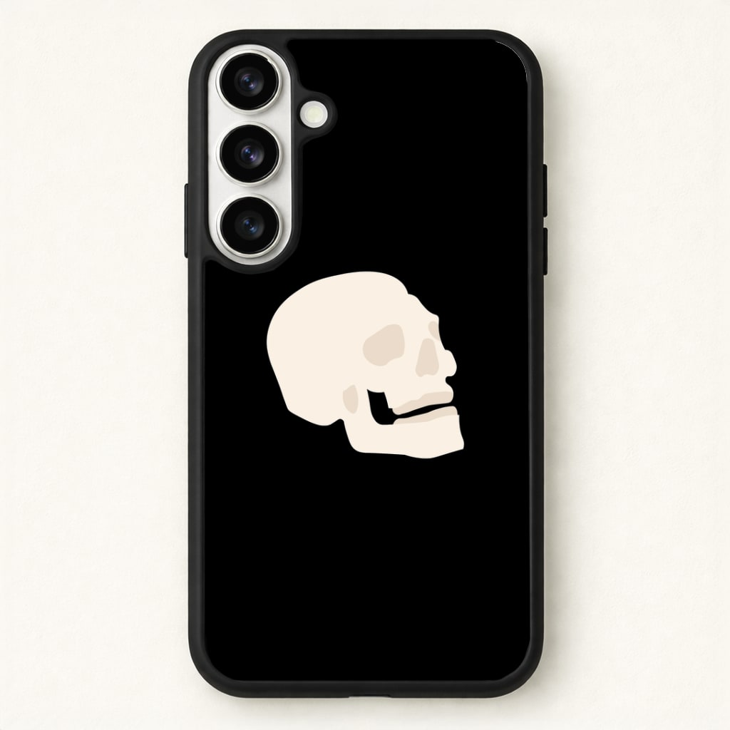 Skull Outline - Halloween Phone Case for Galaxy S26 Plus