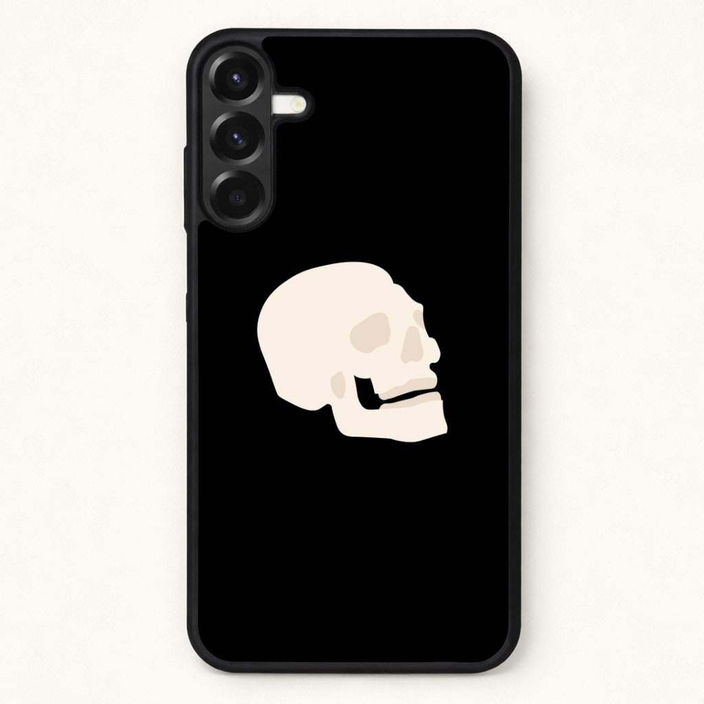 Skull Outline - Halloween Phone Case for Galaxy A37