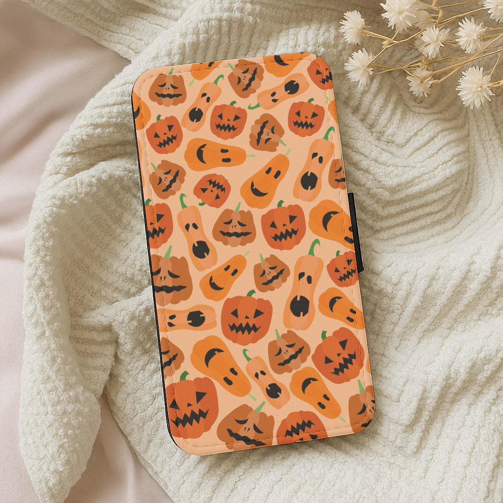 Chilli Pumpkin - Halloween Wallet Phone Case