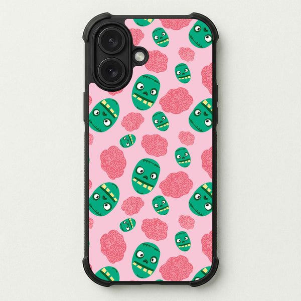 Frankenstein And Brains - Halloween Phone Case — Bumper case