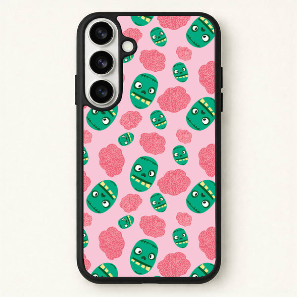 Frankenstein And Brains - Halloween Phone Case for Galaxy S26