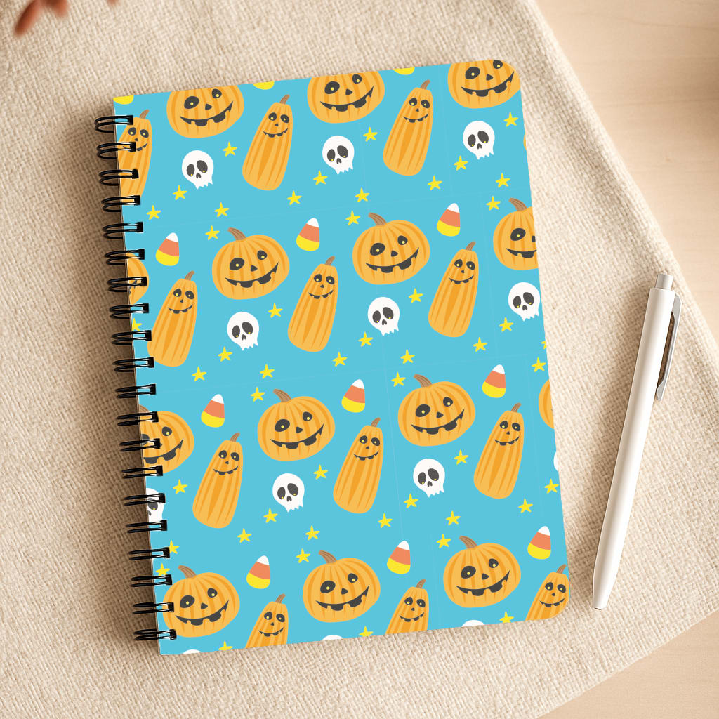 Halloween Pattern 1 Notepad