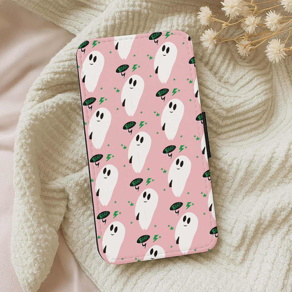 Halloween Pattern 2 Wallet Phone Case