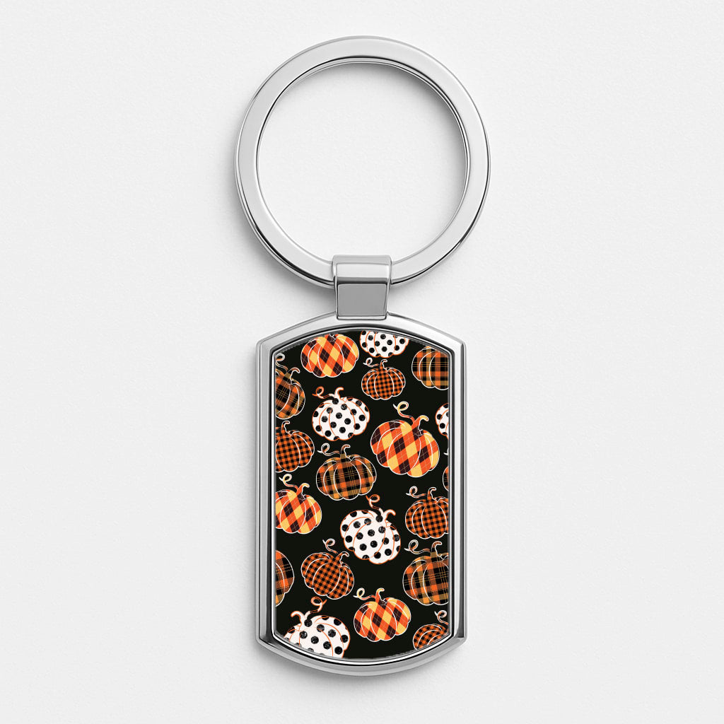 Halloween Pattern 11 Luxury Keyring