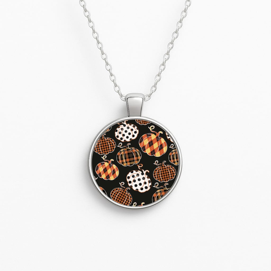 Halloween Pattern 11 Necklace