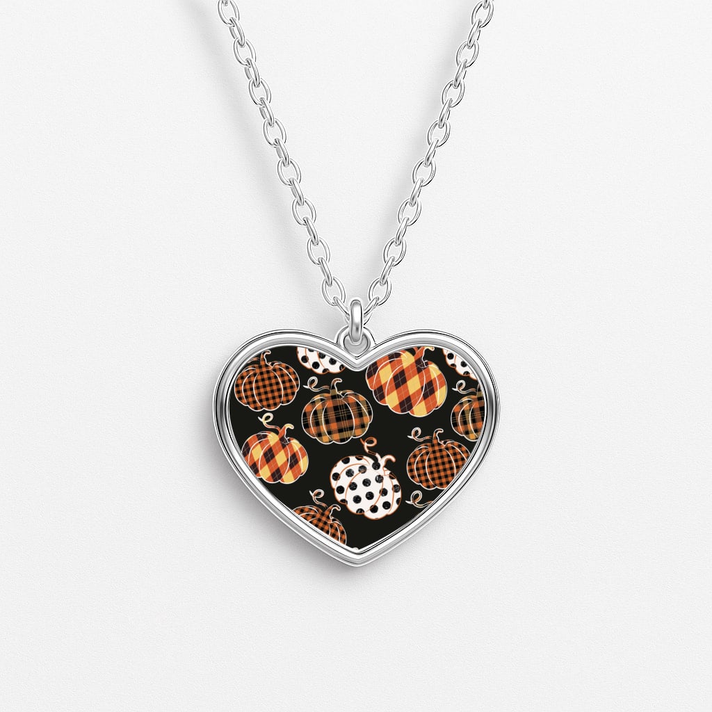 Halloween Pattern 11 Necklace