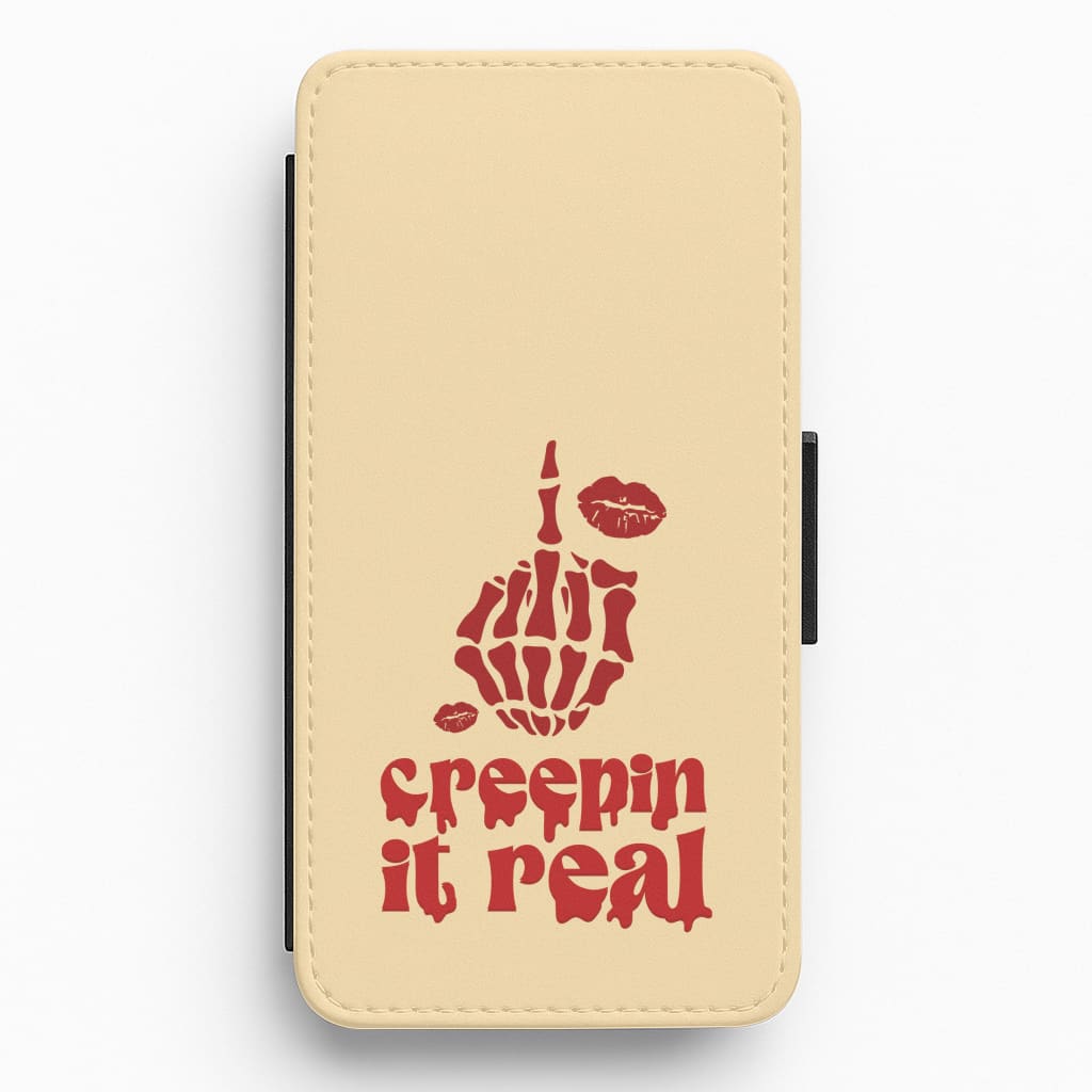 Creepin It Real Flip / Wallet Phone Case