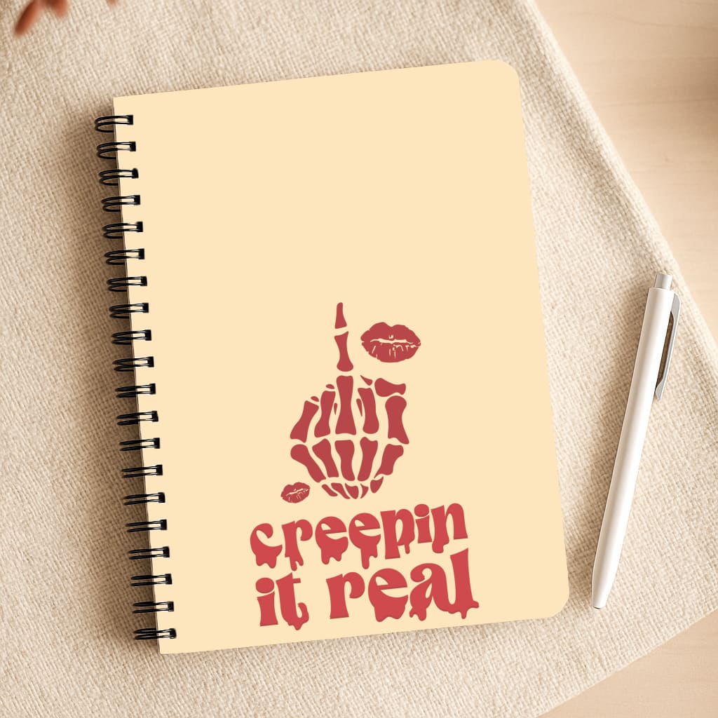 Creepin It Real Notepad