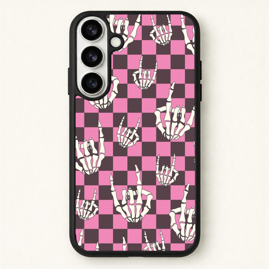 Rock On Skeleton Phone Case for Galaxy S26