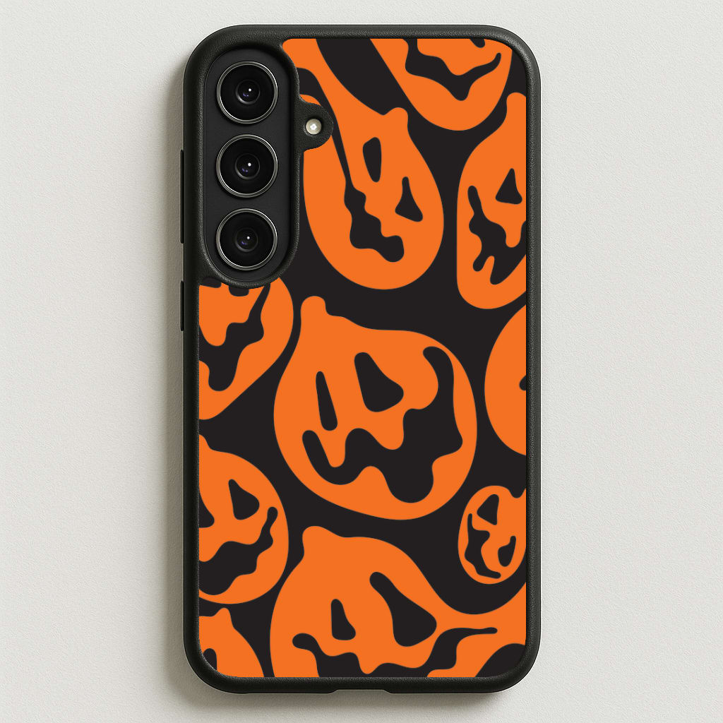 Pumpkin Pattern Phone Case for Galaxy S25FE