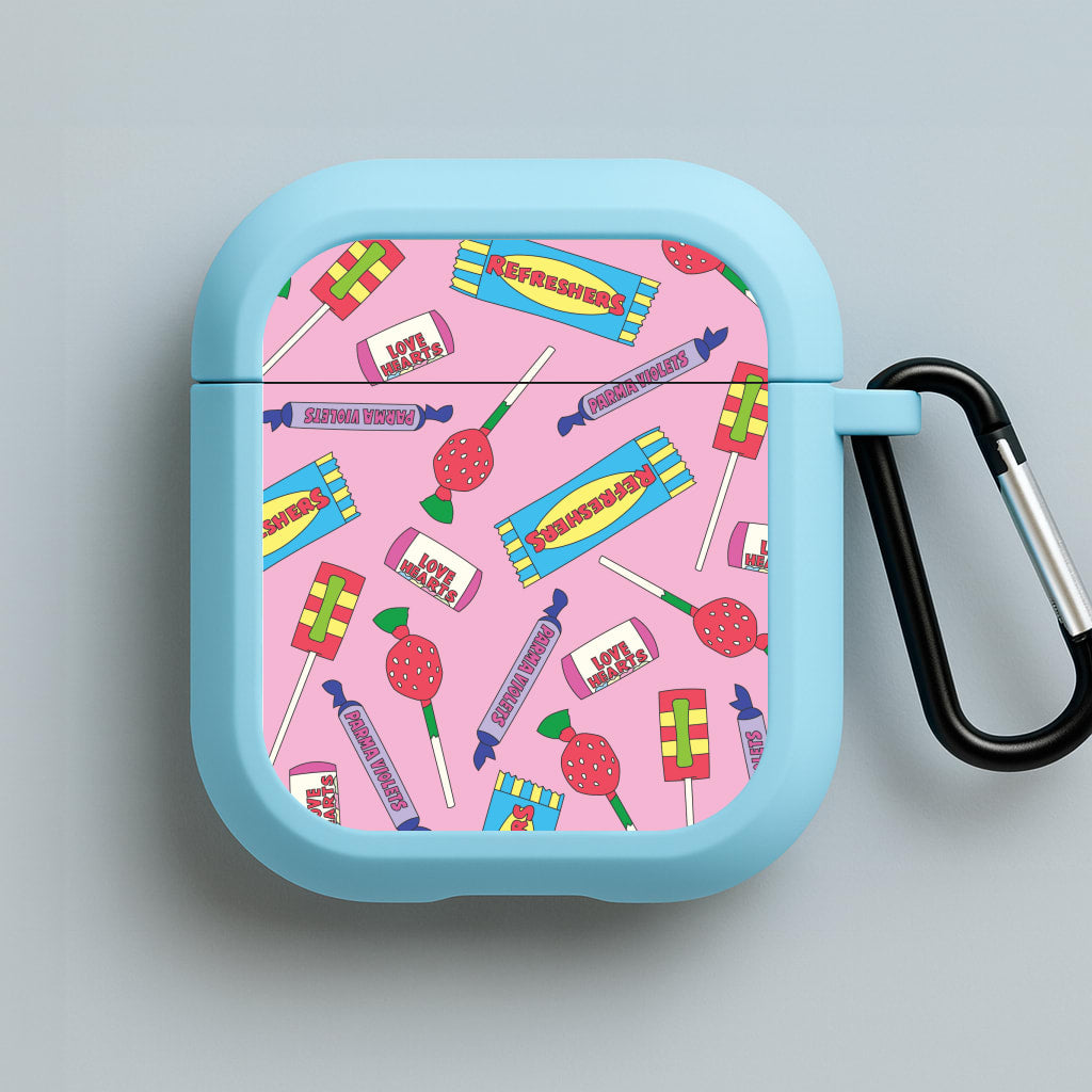 Trick Or Treat Sweets Blue AirPods Case