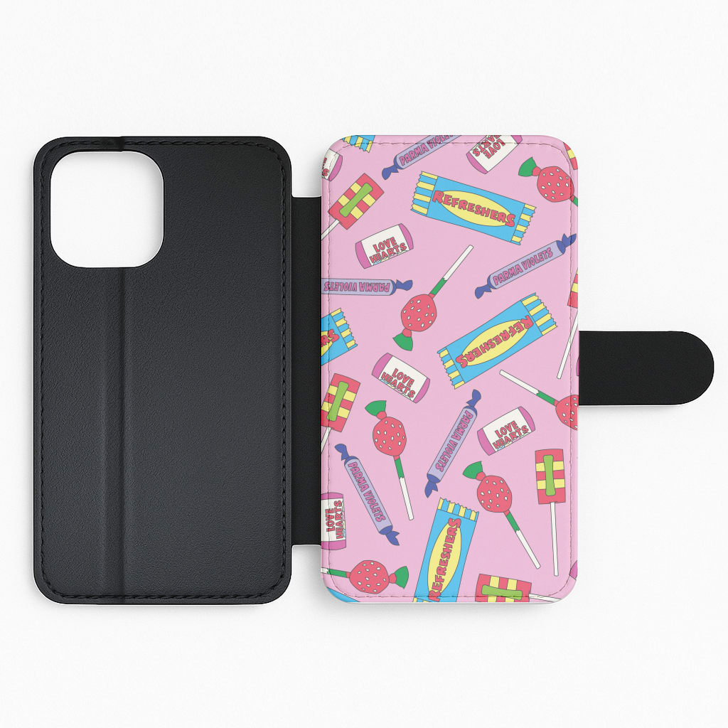 Trick Or Treat Sweets Flip Phone Case