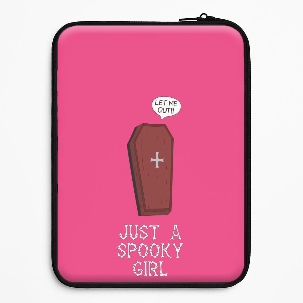Just A Spooky Girl Universal Laptop Sleeve