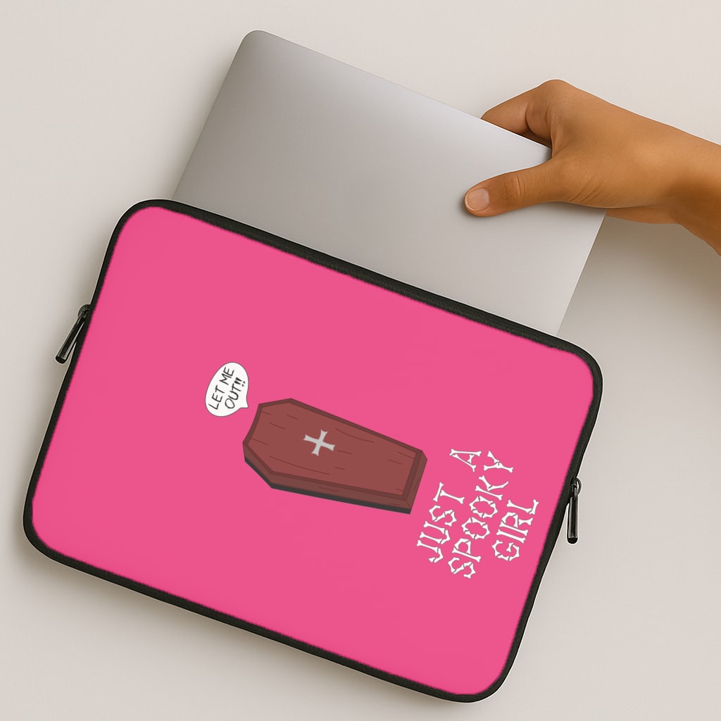 Just A Spooky Girl MacBook Case