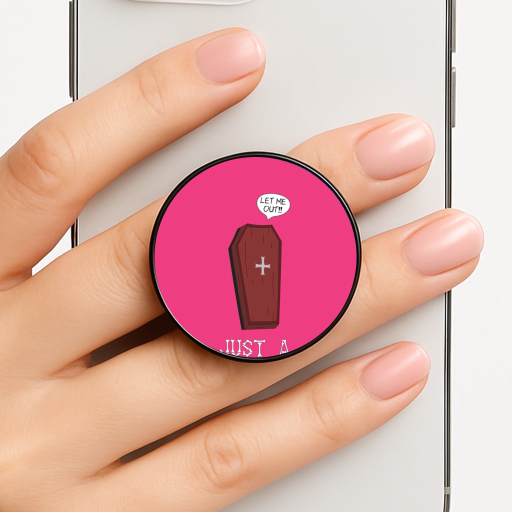 Just A Spooky Girl Phone Grip
