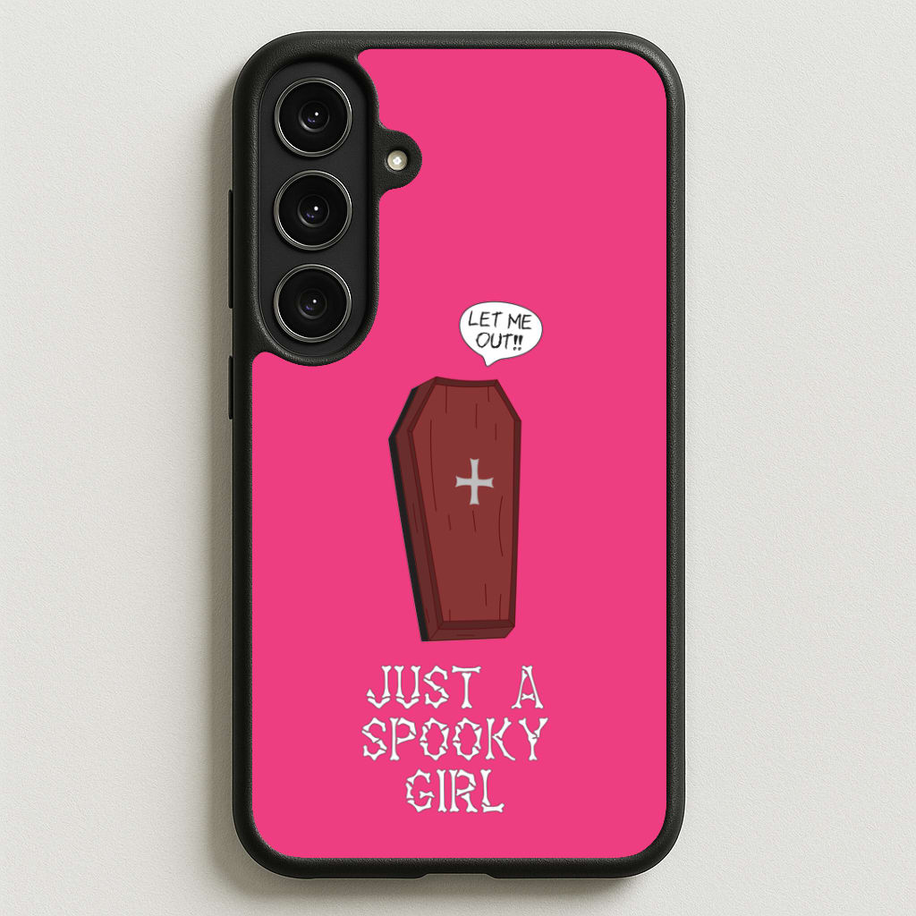 Just A Spooky Girl Phone Case for Galaxy S25FE