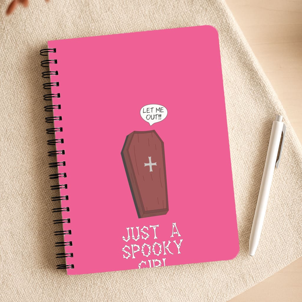 Just A Spooky Girl Notepad