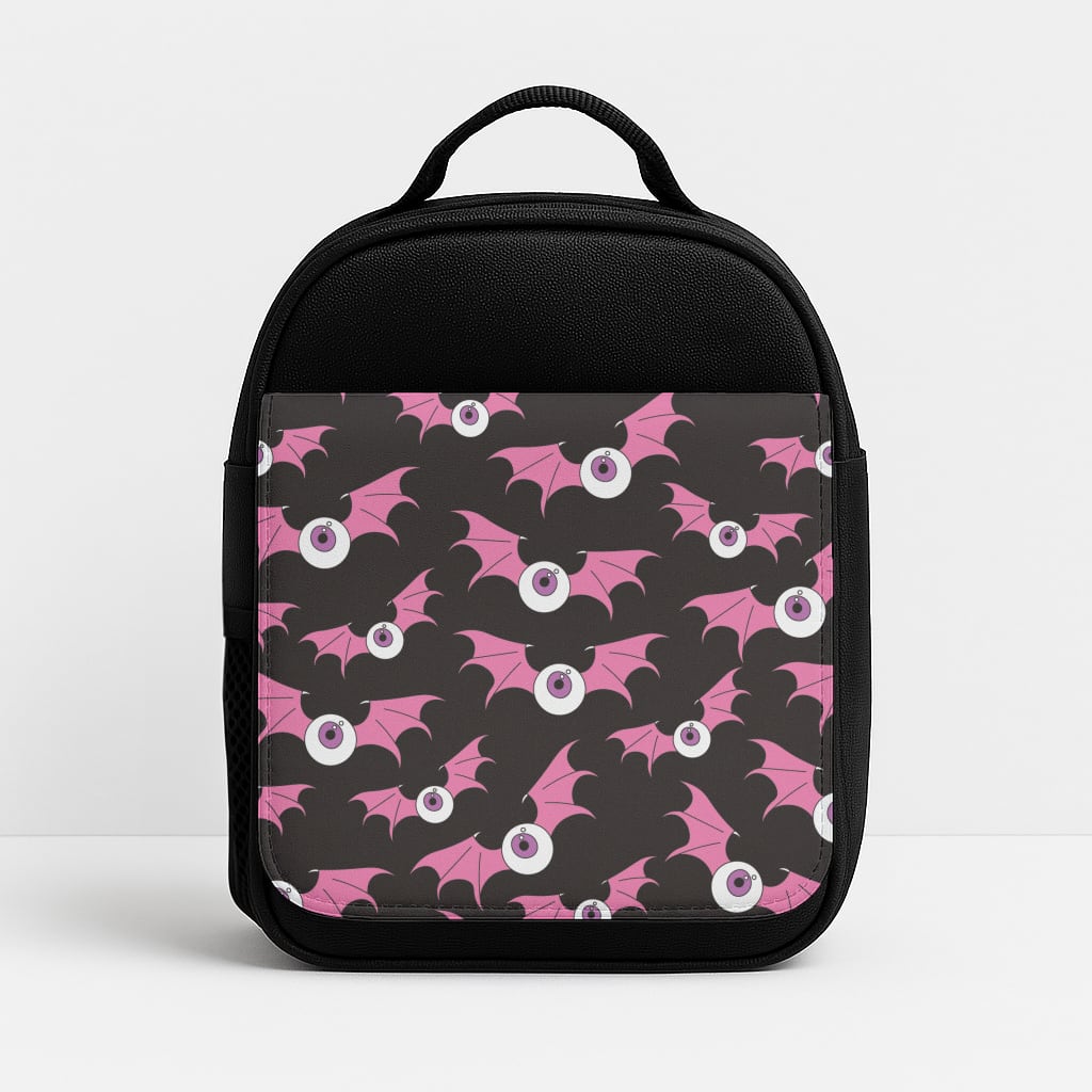 Bat Eye Pattern Insulated Lunchbox