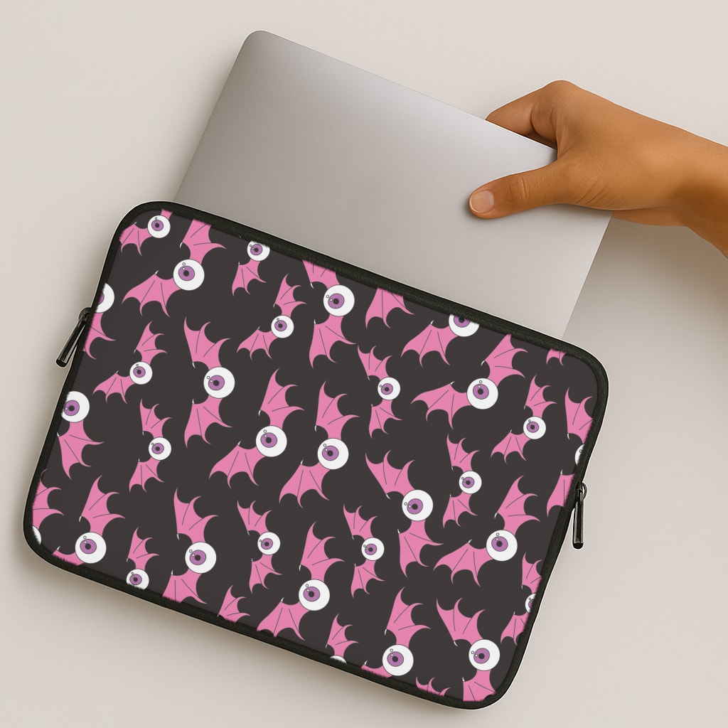 Bat Eye Pattern MacBook Case
