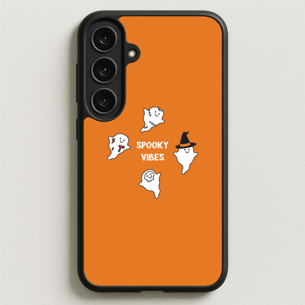 Spooky Vibes Ghosties I Phone Case for Galaxy S25FE