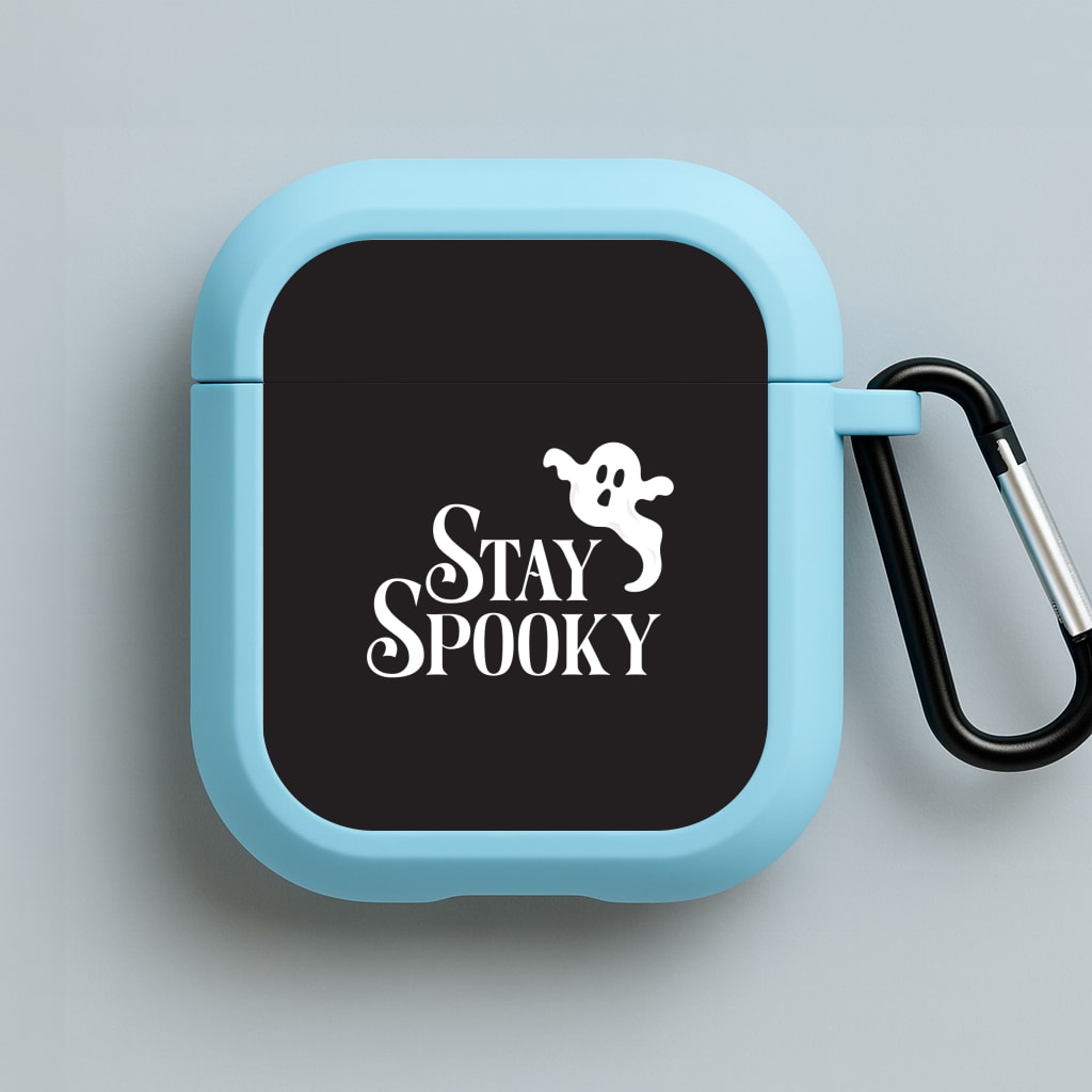 Stay Spooky Blue AirPods Case