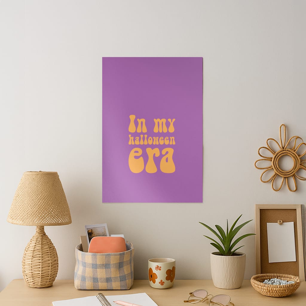 In My Halloween Era Art Print
