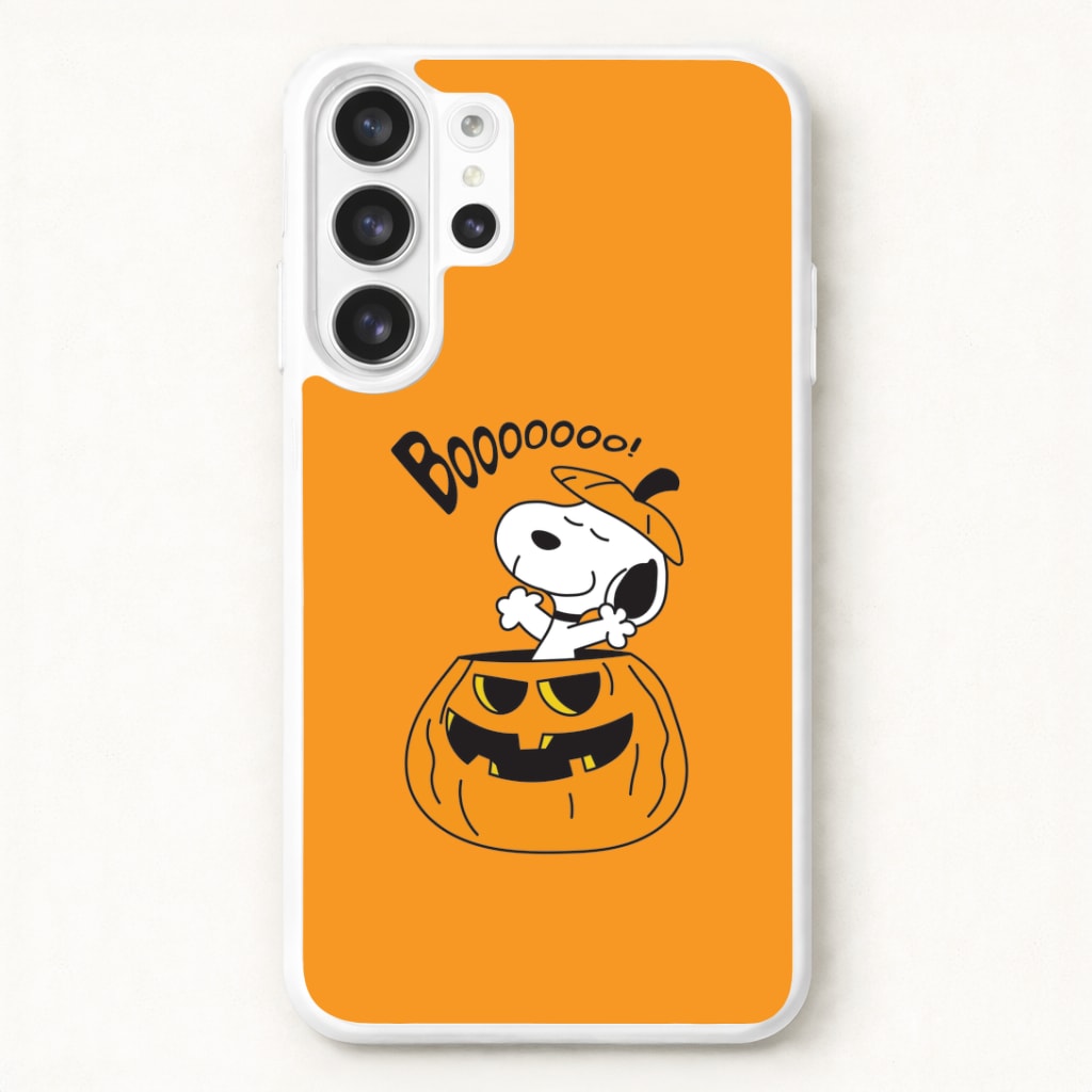 Cartoon Beagle Pumpkin Phone Case for Galaxy S26 Ultra