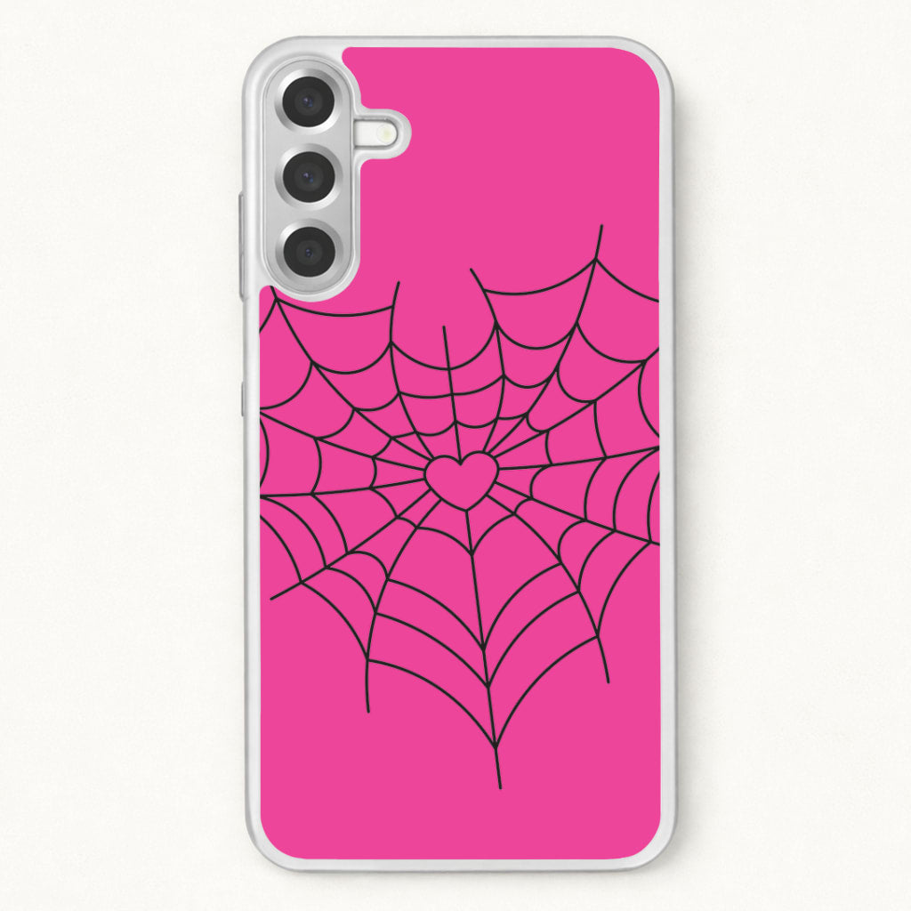 Spiderweb Hearts II Phone Case for Galaxy A37