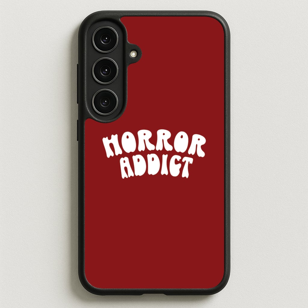 Horror Addict Phone Case for Galaxy S25FE