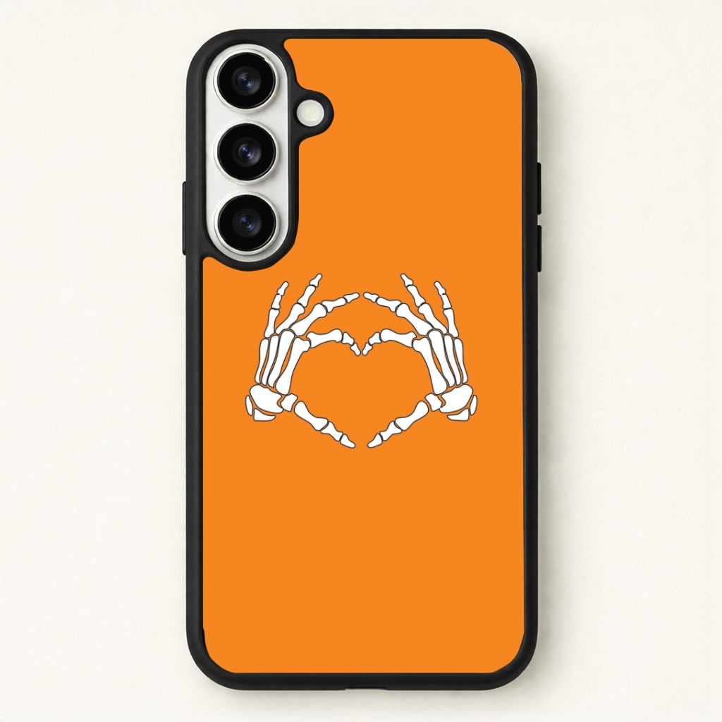 Skeleton Heart Phone Case for Galaxy S26