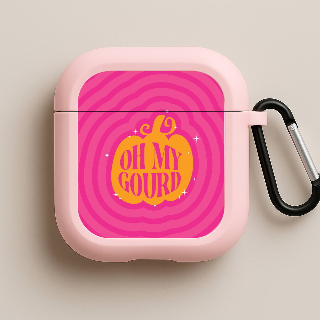 Oh My Gourd Pink AirPods Case