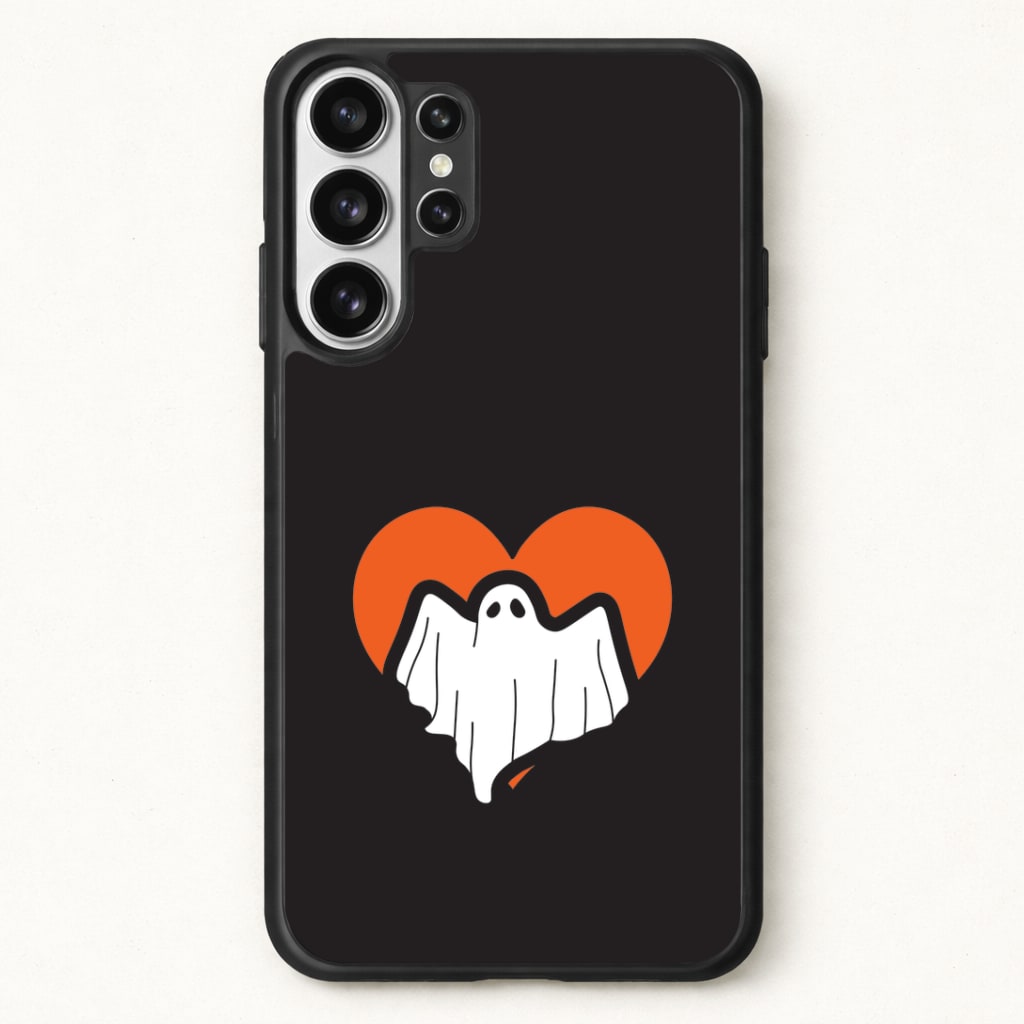 Ghost Heart Phone Case for Galaxy S26 Ultra