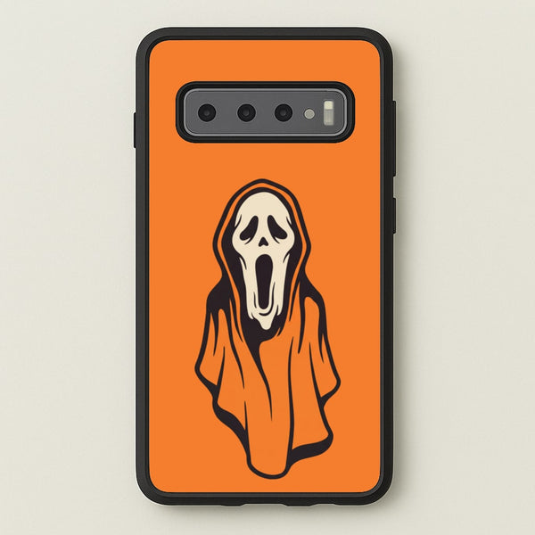 Orange Scream Phone Case - Galaxy S10 Plus / Standard