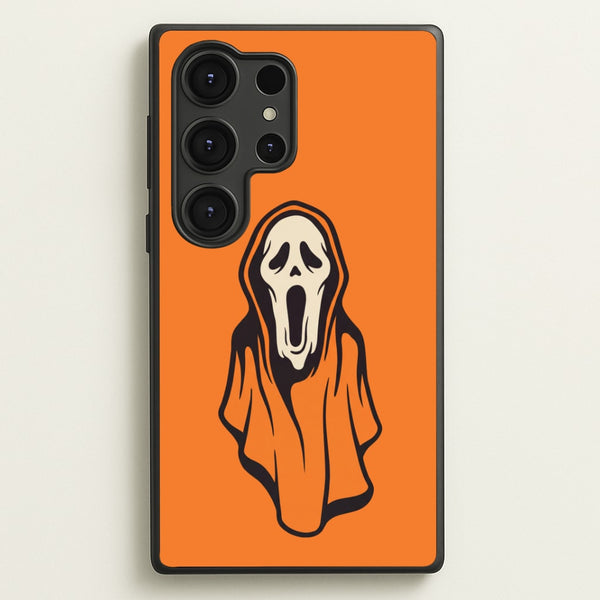 Orange Scream Phone Case - Galaxy S25 Ultra / Standard