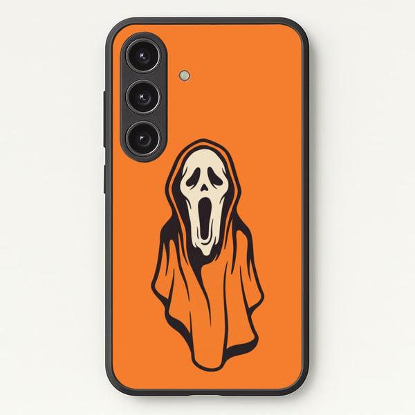 Orange Scream Phone Case - Galaxy S24 Plus / Standard