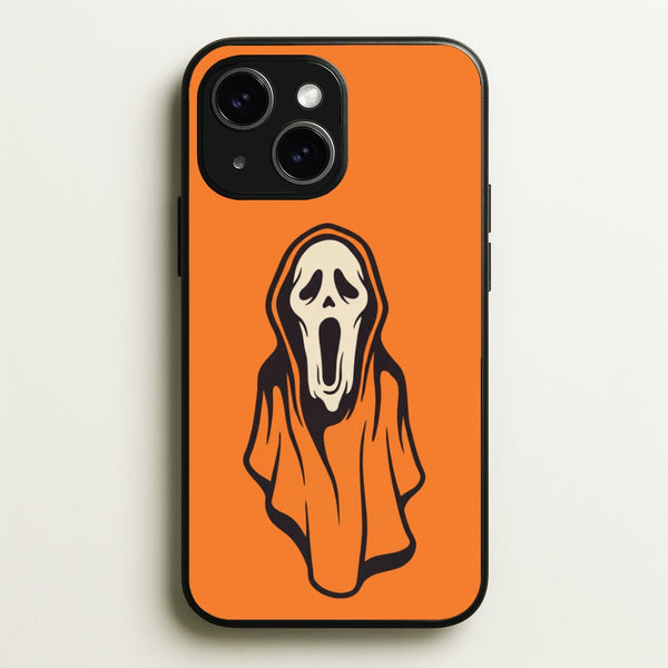 Orange Scream Phone Case - iPhone 14 Plus / Standard