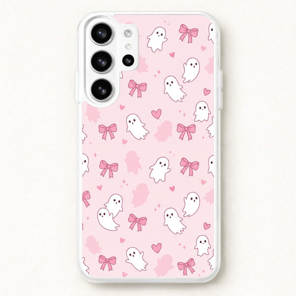 Pink Ghosts And Bows Phone Case - Galaxy S26 Ultra / Standard