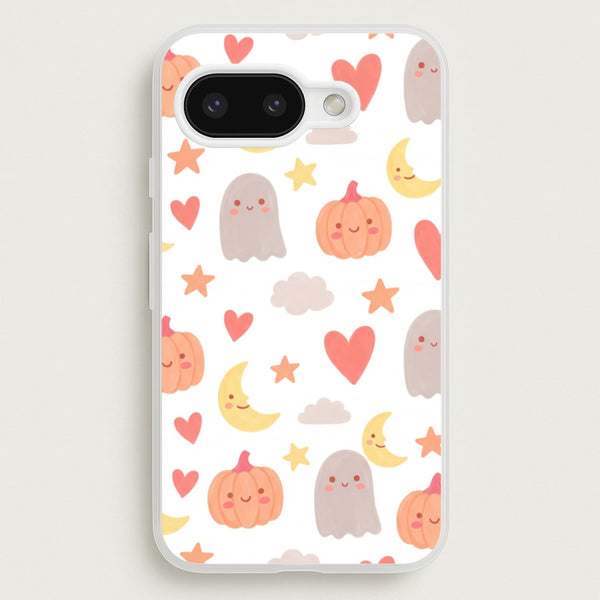 Sweet Halloween Friends Phone Case - Google Pixel 9a / Standard