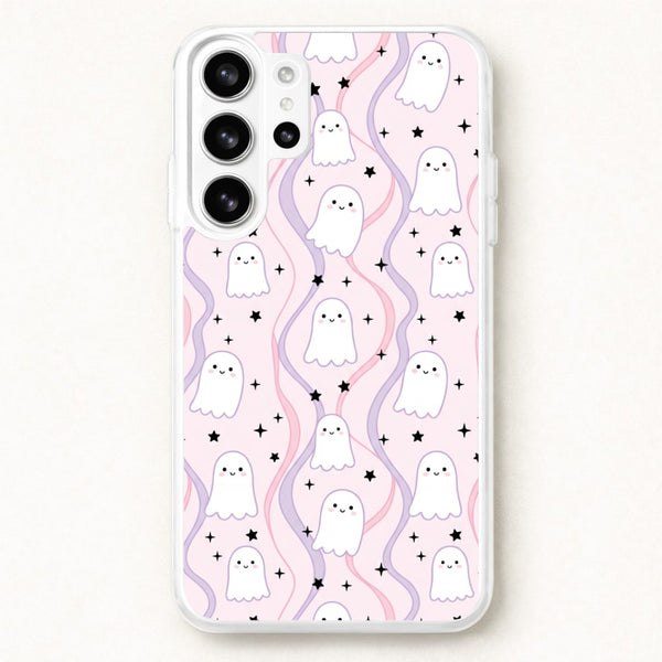 Wavy Ghost Pastels Phone Case - Galaxy S26 Ultra / Standard